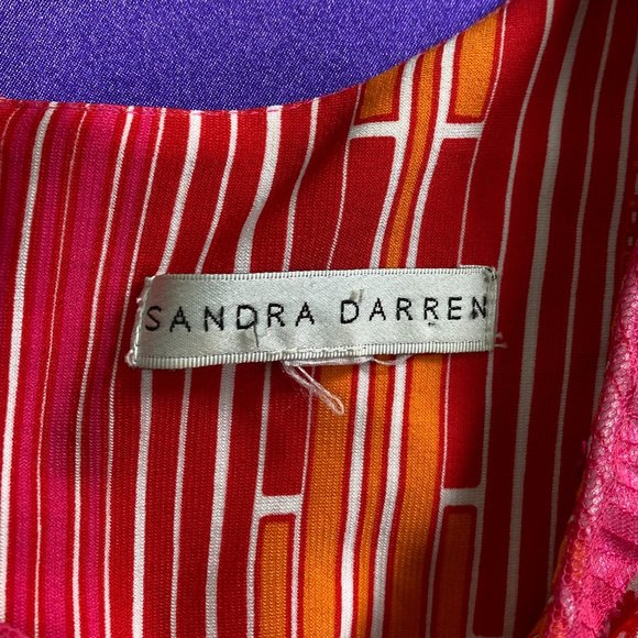 πSandra Darren 60s Style Geometric Dress - Picture 10 of 11